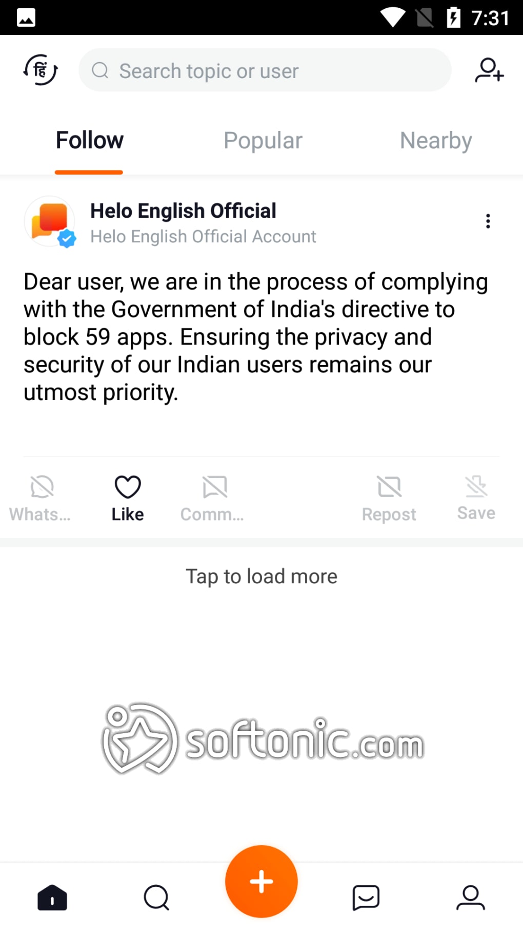 Helo - Share and Care, connect you to the world for Android - Download