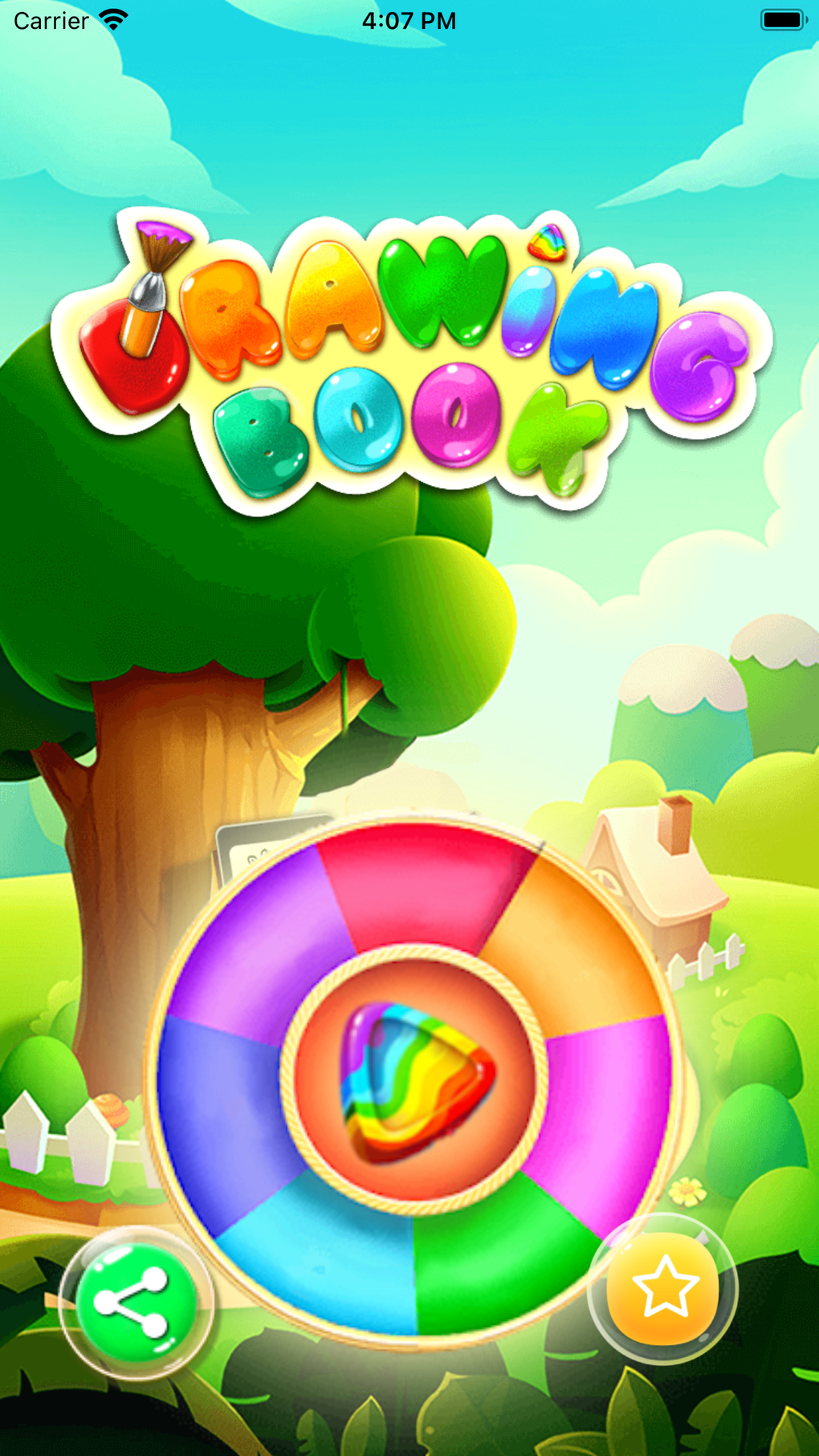 Paw Coloring Book For IPhone 