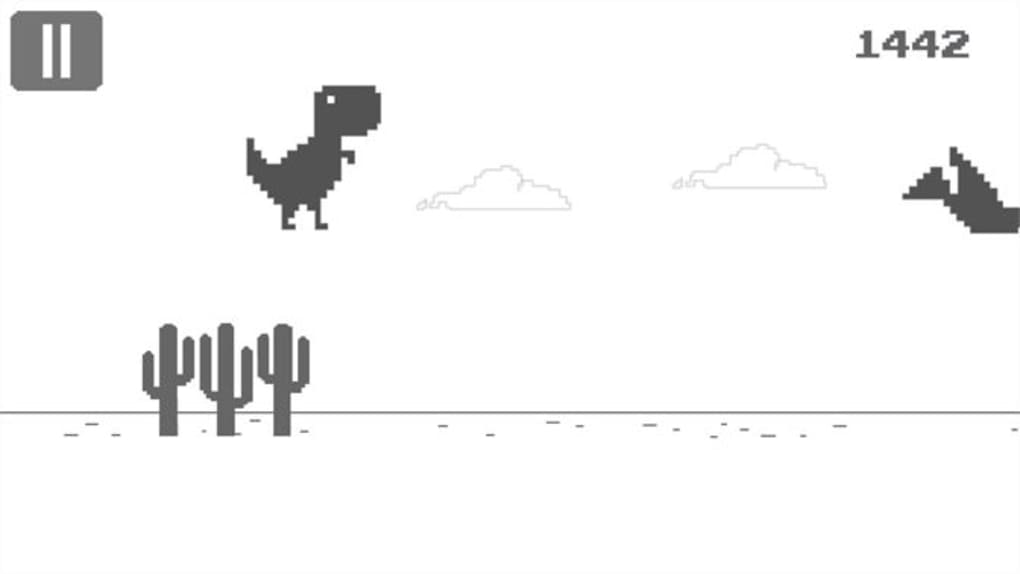 Dino T-Rex Runner Tiranossauro Dino Chrome, dinossauro, jogo