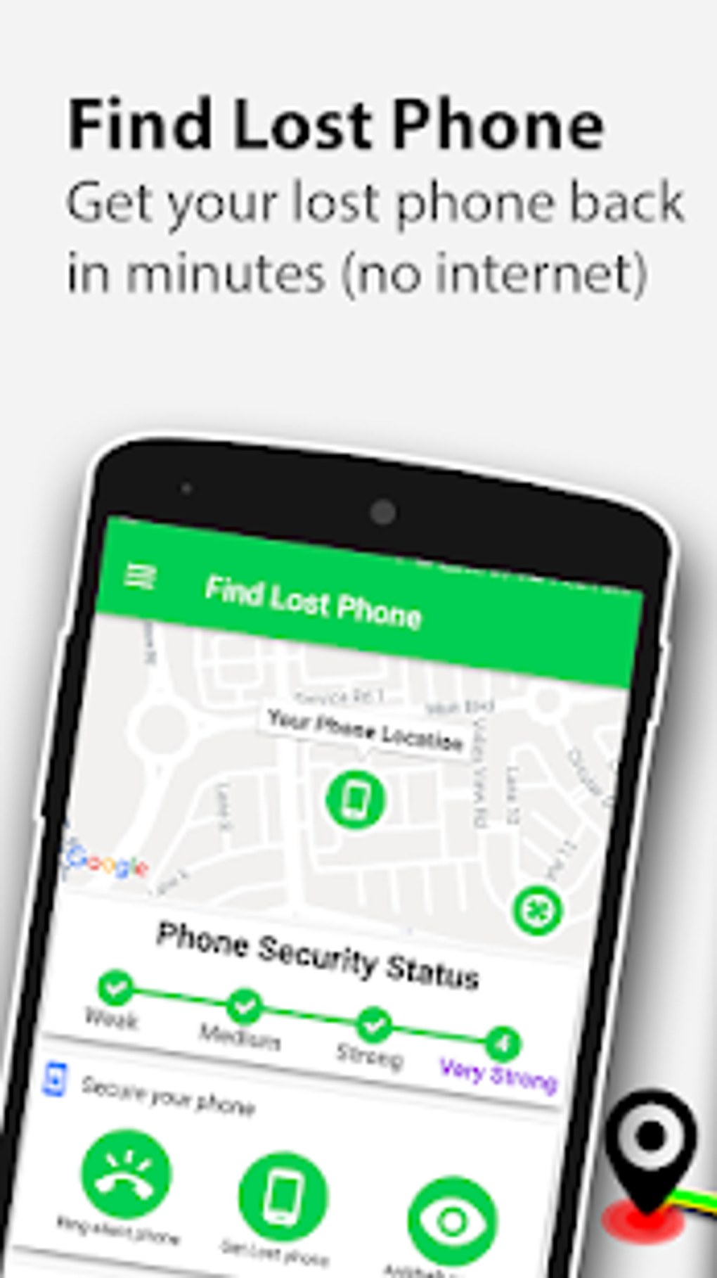 find a lost android phone for free