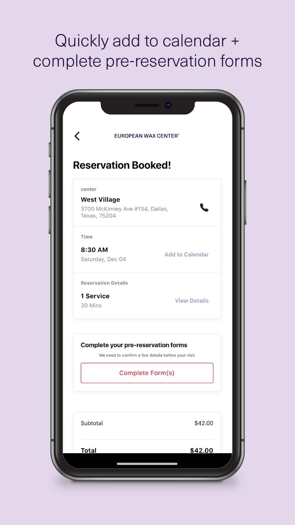 How To Cancel European Wax Center Appointment Online European Wax Center for iPhone - Download