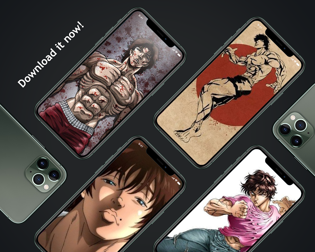 Baki Hanma HD Wallpaper of Anime Action Fight 4K для Android — Скачать