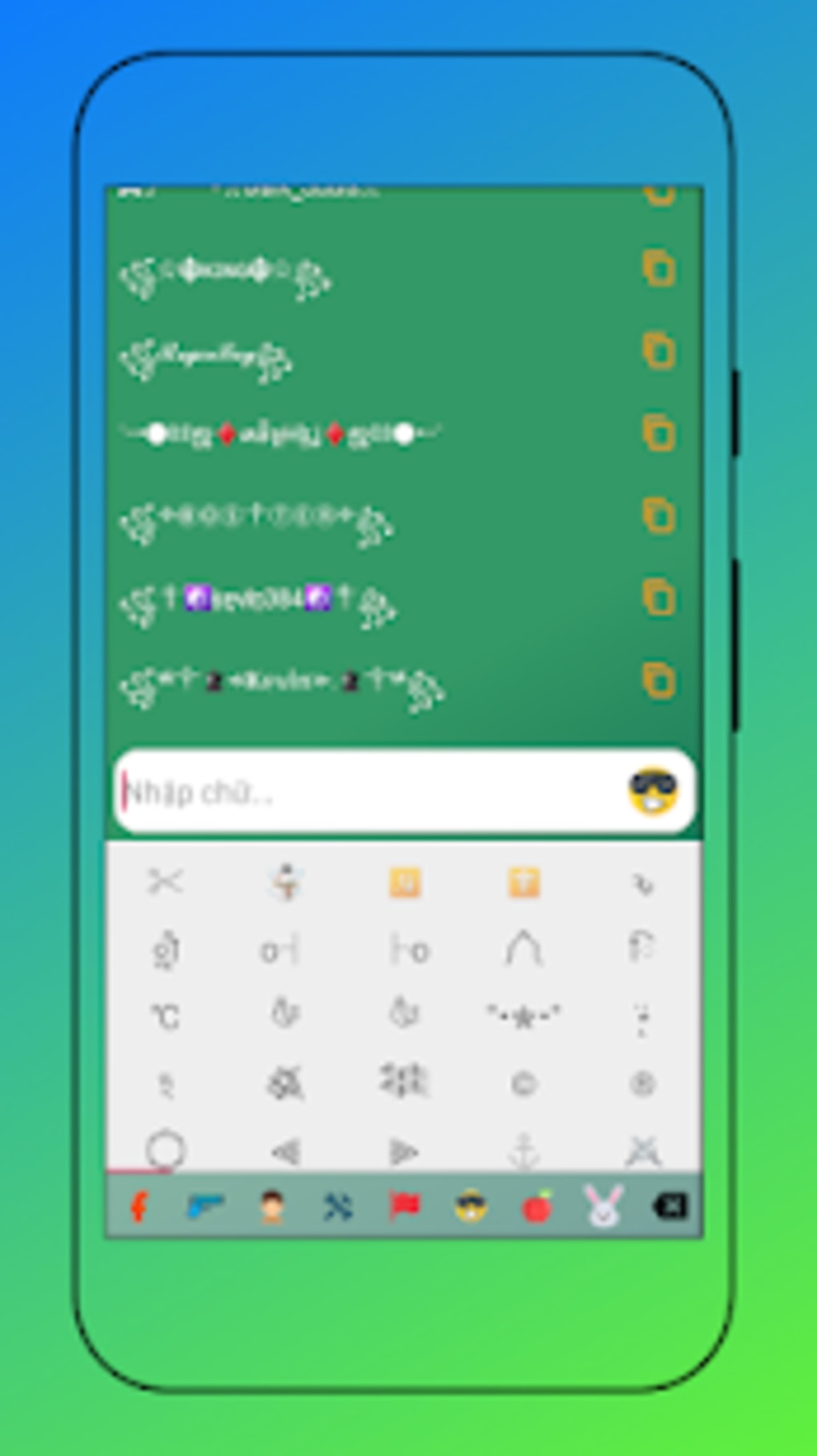 Fancy text generator & symbols for Android - Download