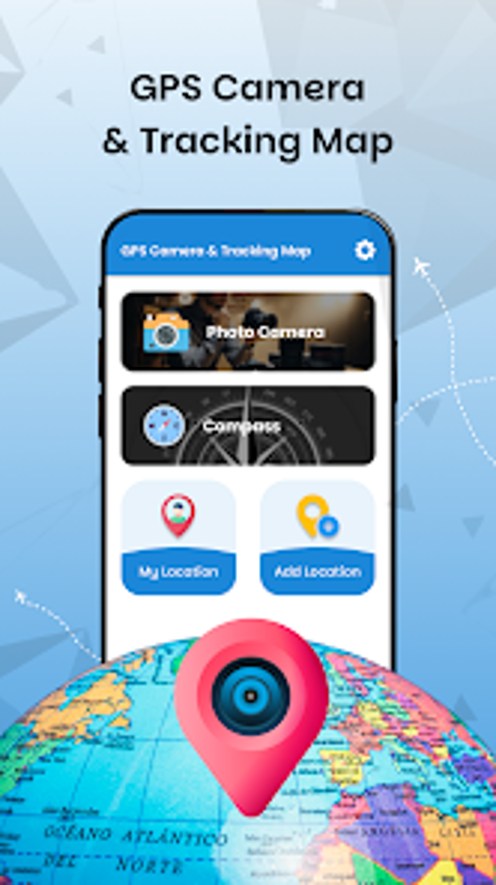 GPS Camera Tracking Map pour Android - Télécharger