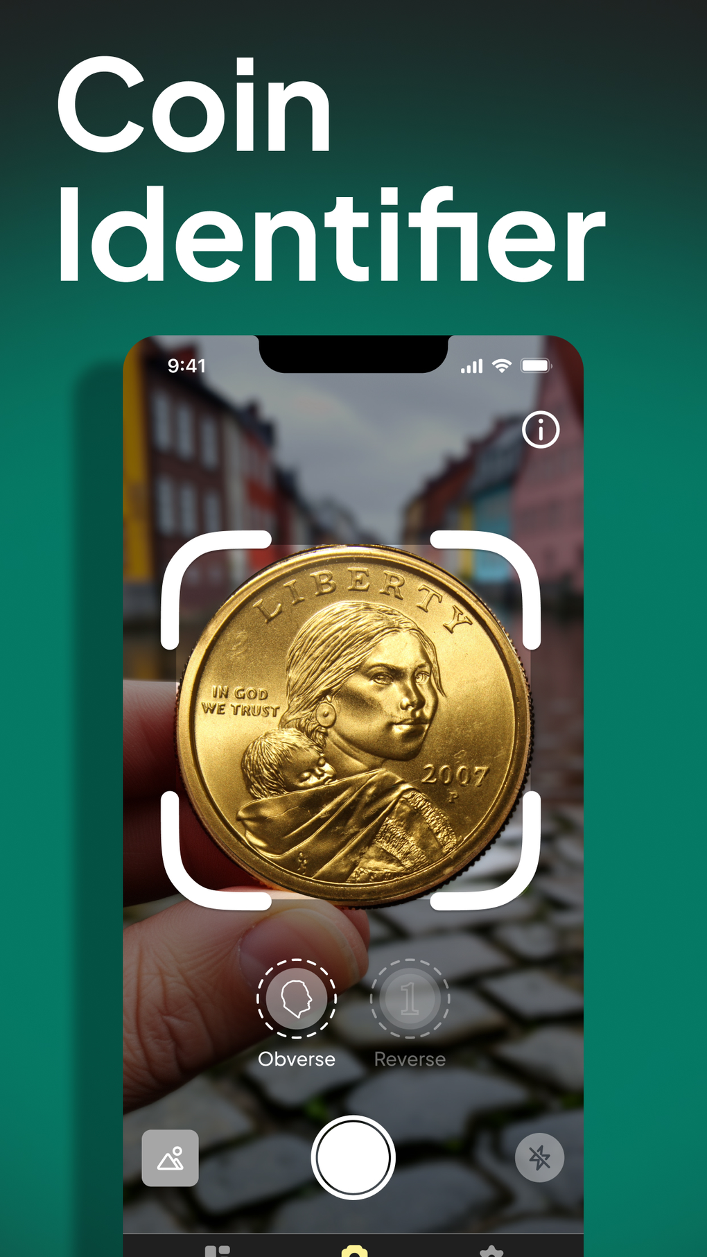 Coin Identifier Snap Value لنظام iPhone تنزيل