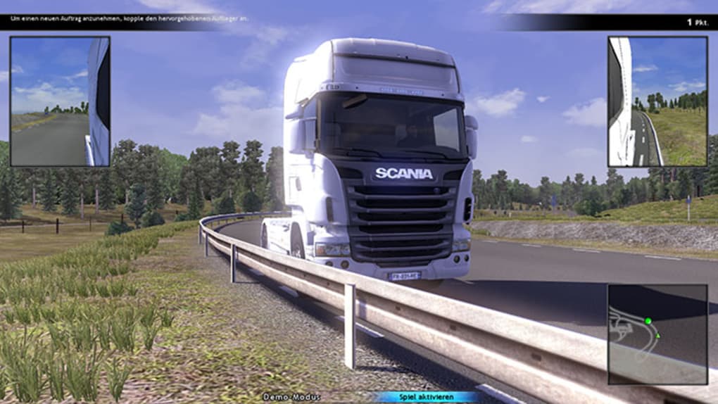 scania truck driving simulator low volume