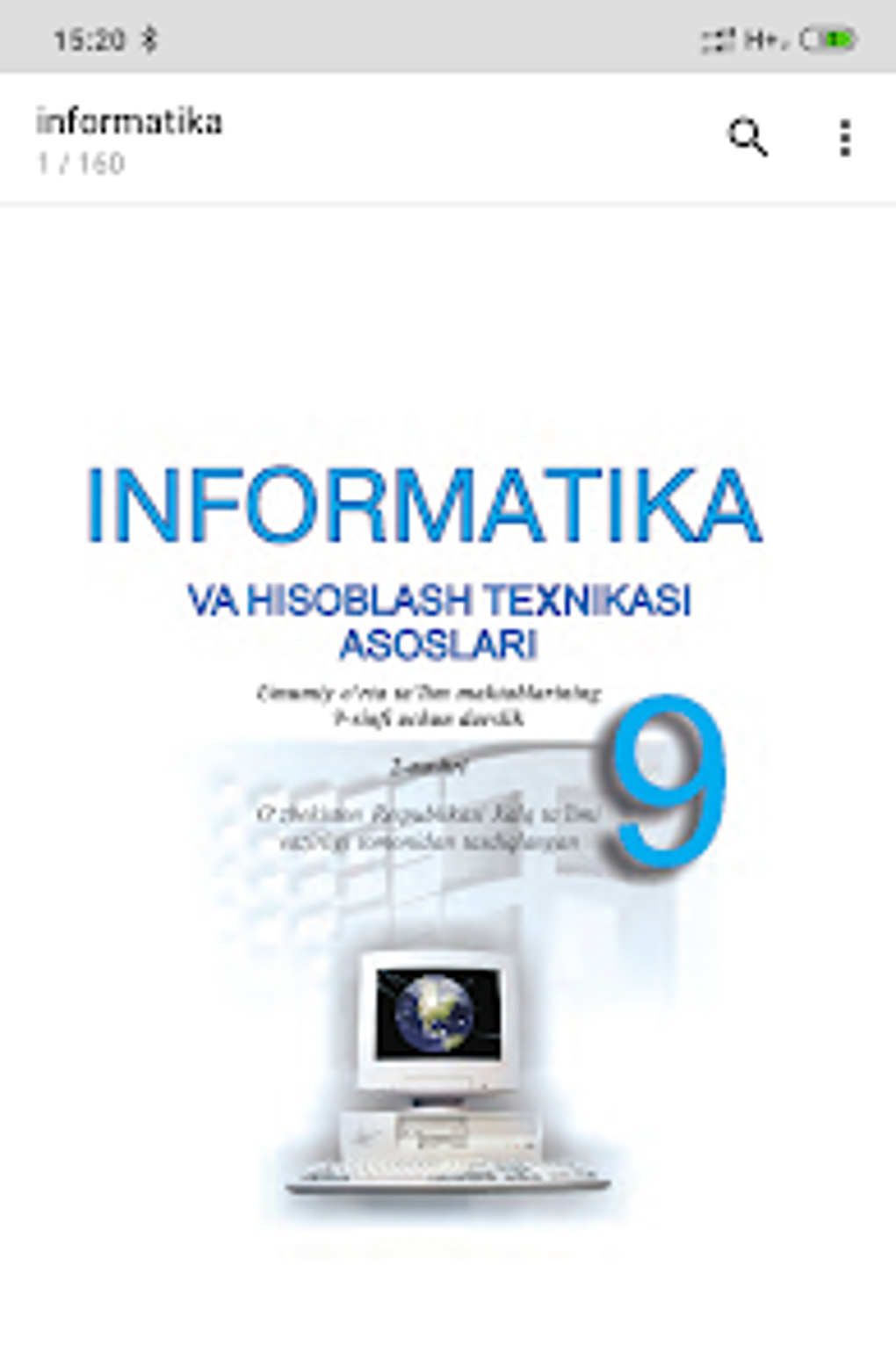 Informatika 9-sinf Para Android - Download