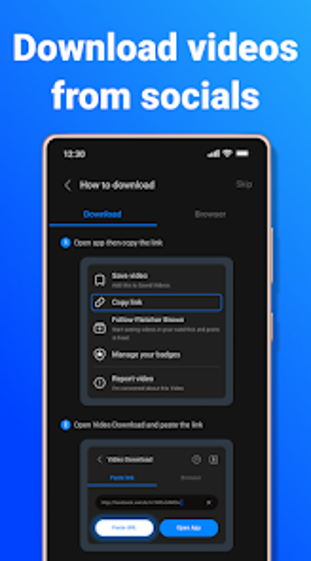 Download Video- All Downloader для Android — Скачать