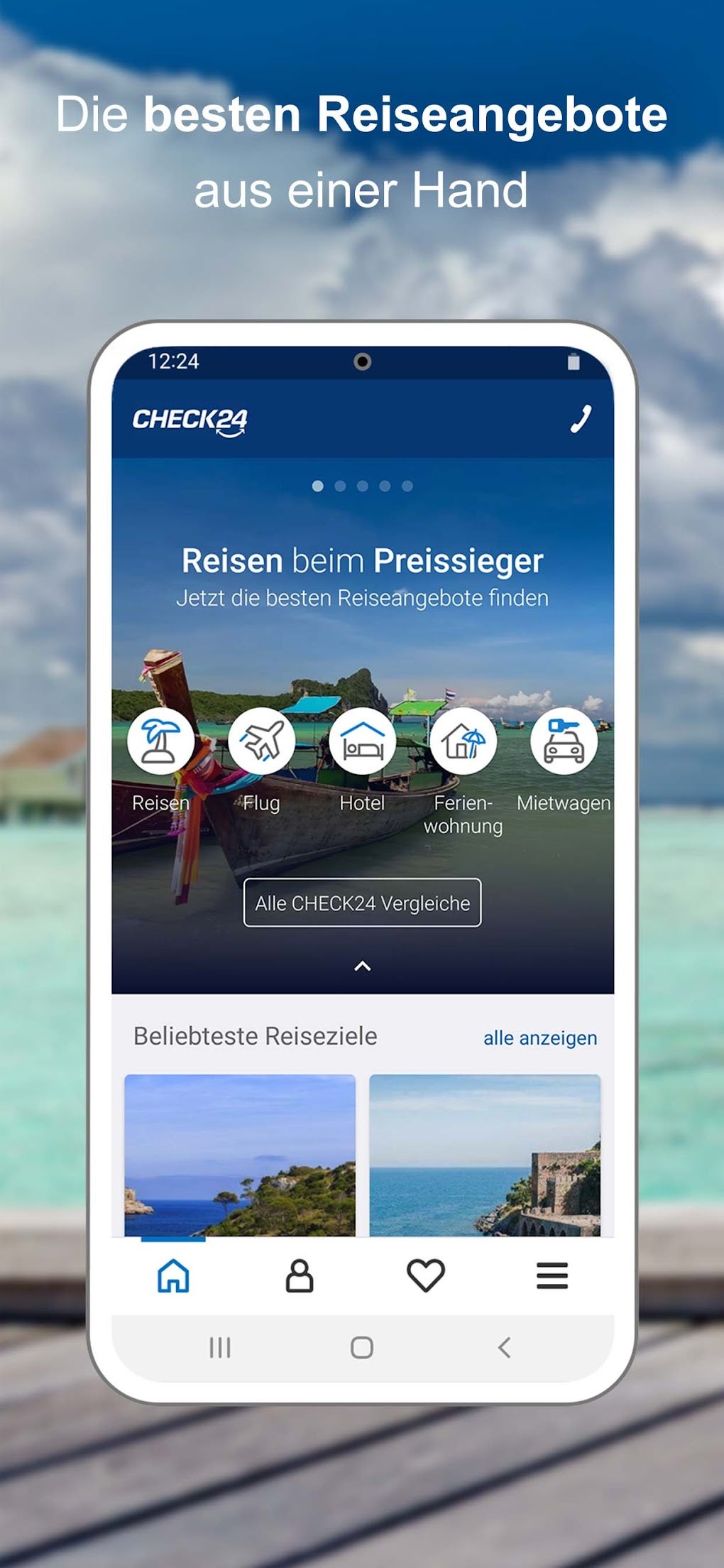 CHECK24 Reisen For Android 
