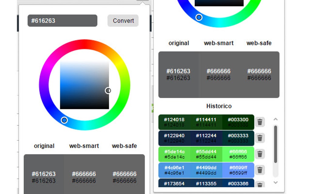 Web-Smart Color Converter para Google Chrome - Extensión Descargar