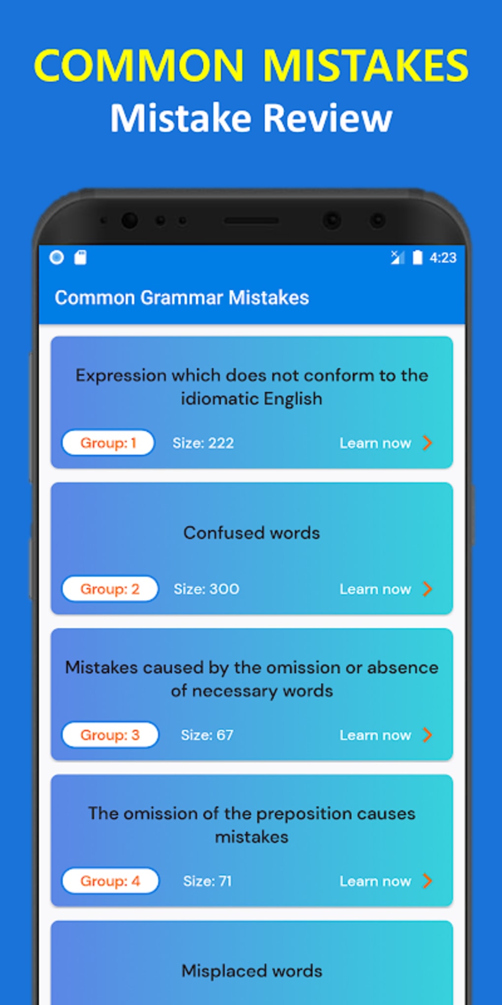 English Grammar Exercises For 6th Class