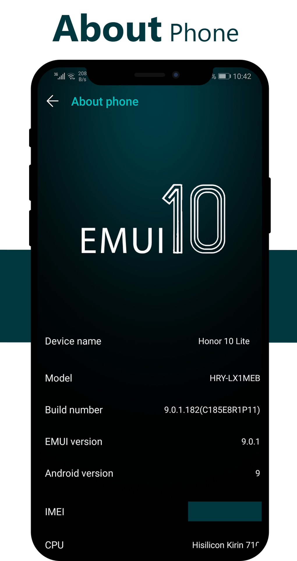 Dark Emui-10 Theme for Huawei для Android — Скачать