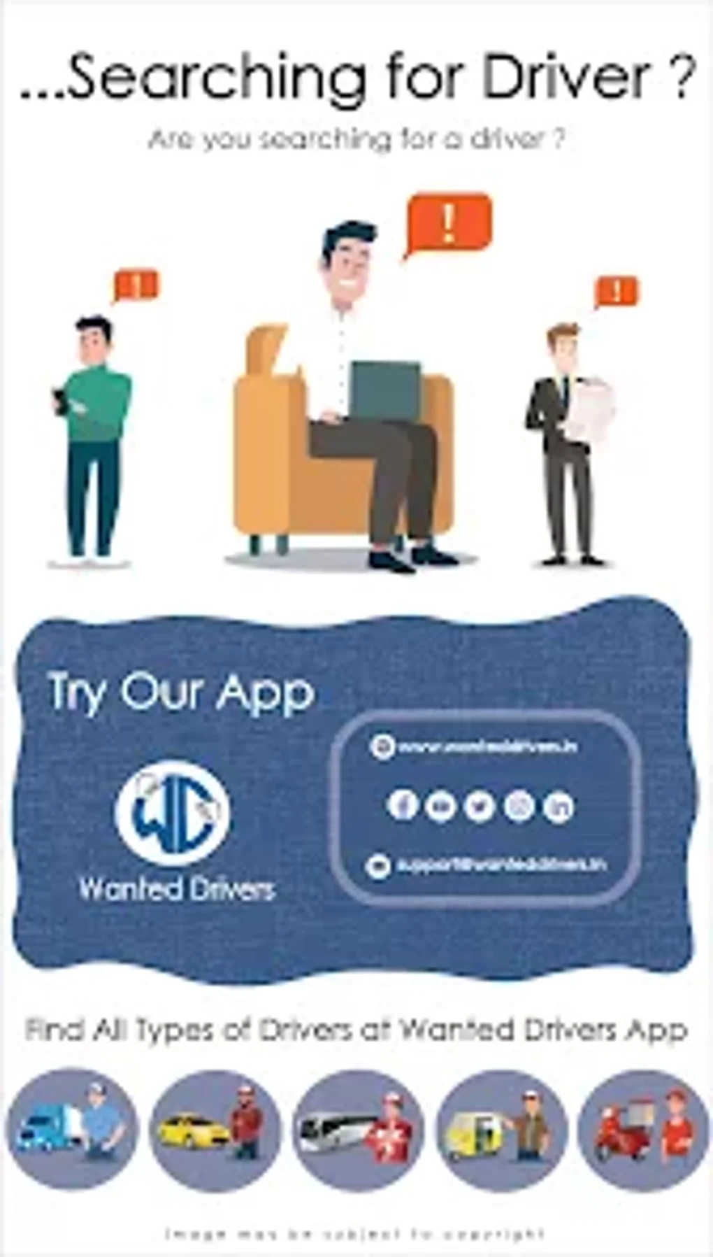 Wanted drivers driver jobs for android download