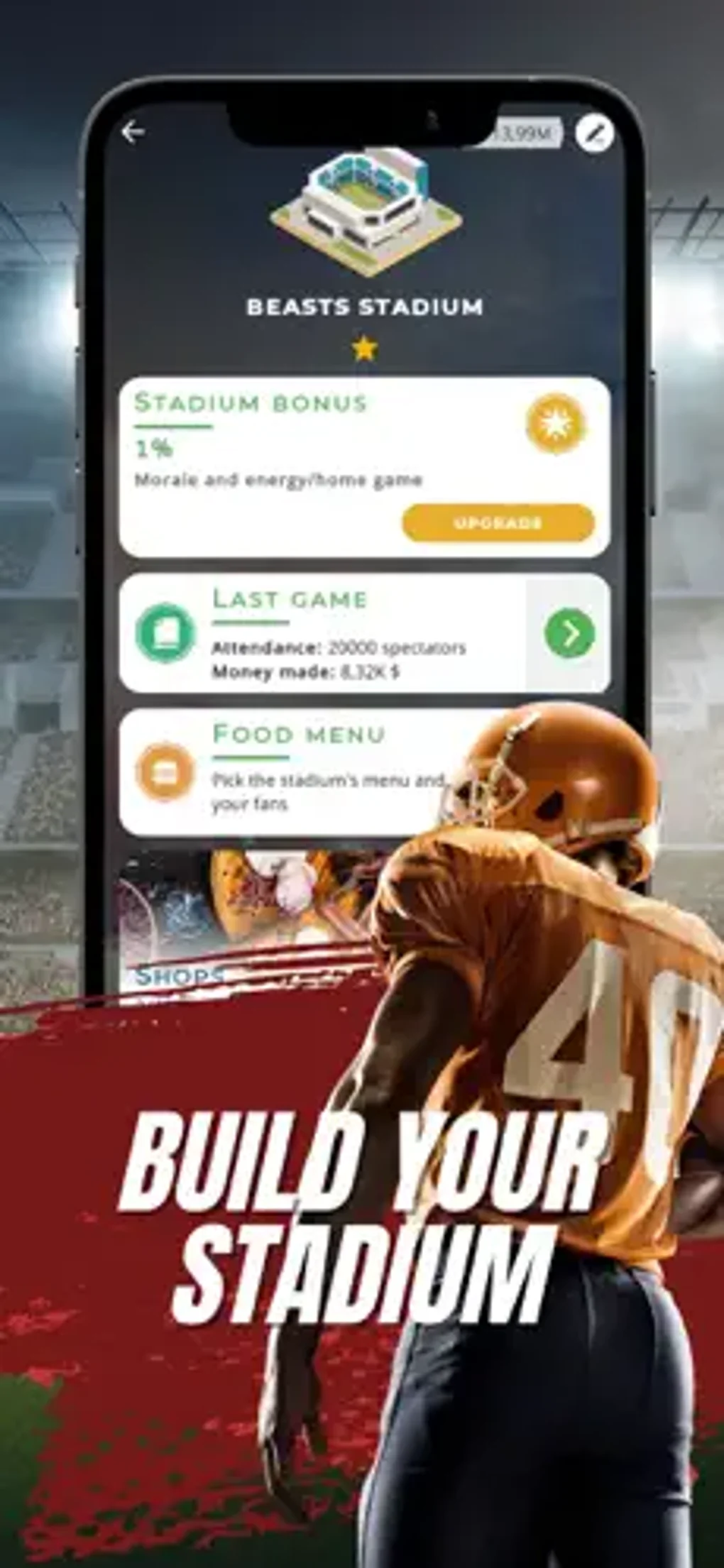 Astonishing Football Manager для iPhone — Скачать