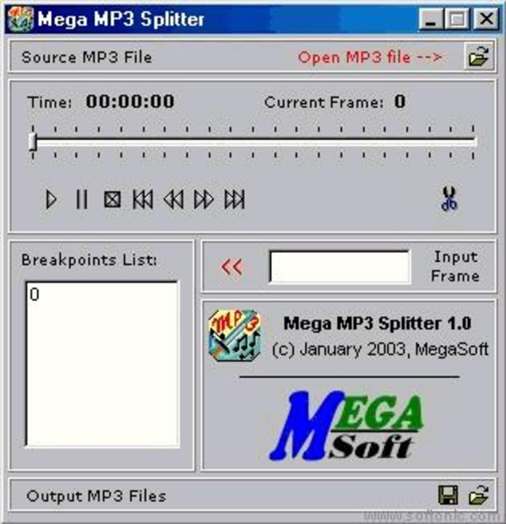 Zilver Burgerschap instant Mega MP3 Splitter - Download