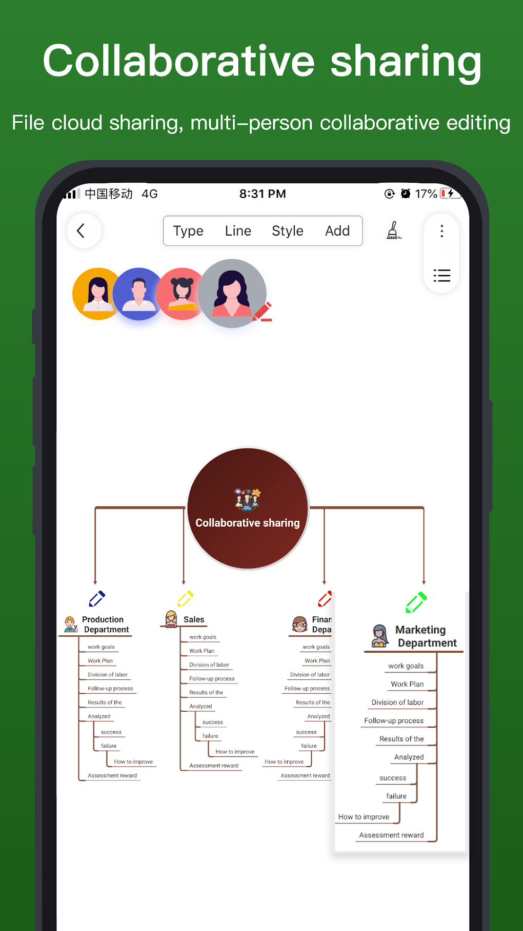 Mind Mapping Note Mind para Android - Mind Mapping Note Mind Screenshot