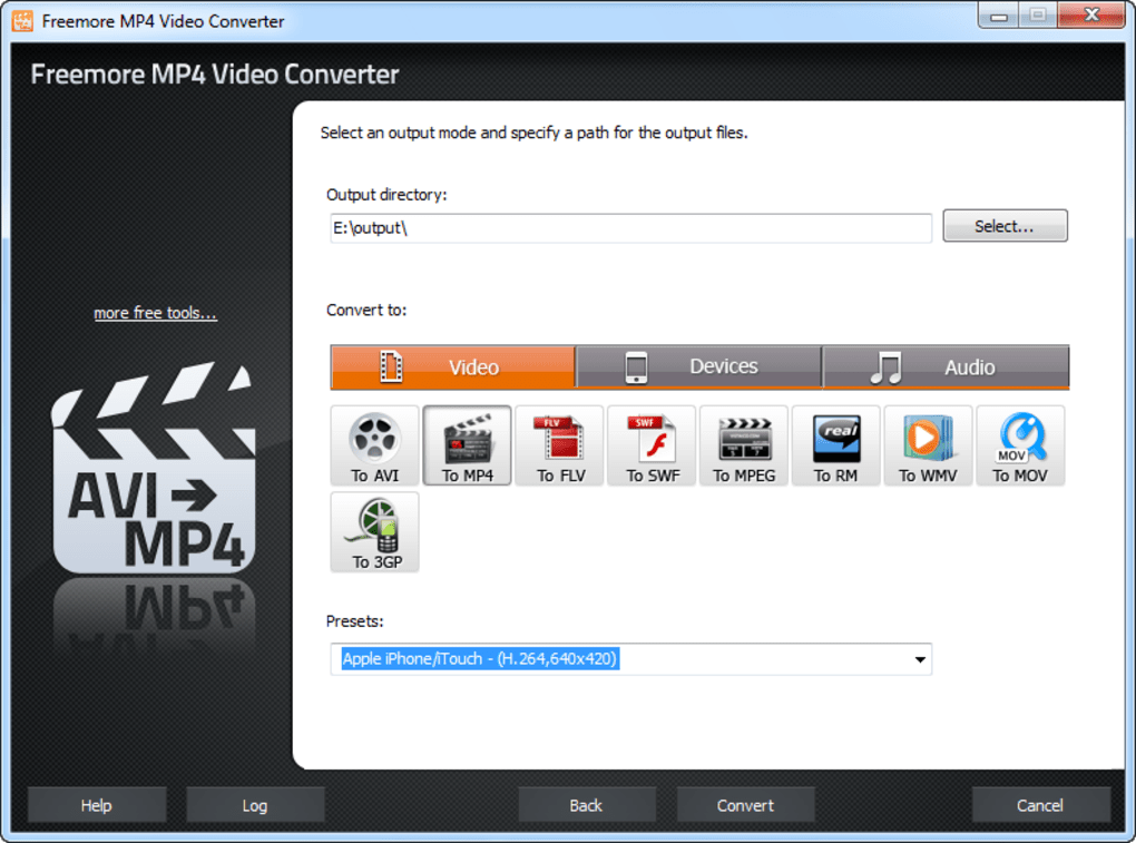 Freemore MP4 Video Converter 3/3.