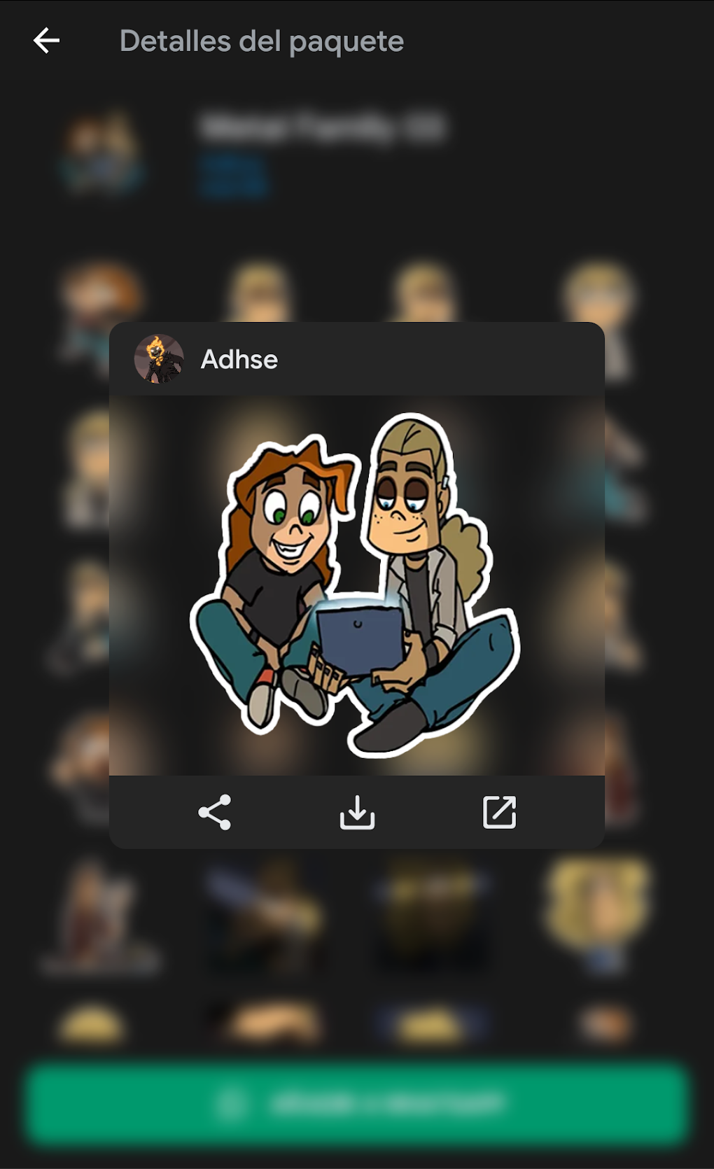 Metal Family Stickers для Android — Скачать