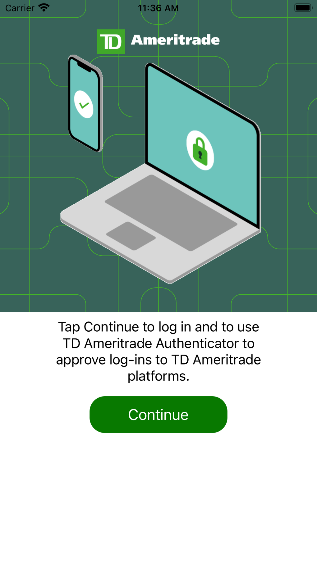 TD Ameritrade Authenticator For IPhone - 無料・ダウンロード