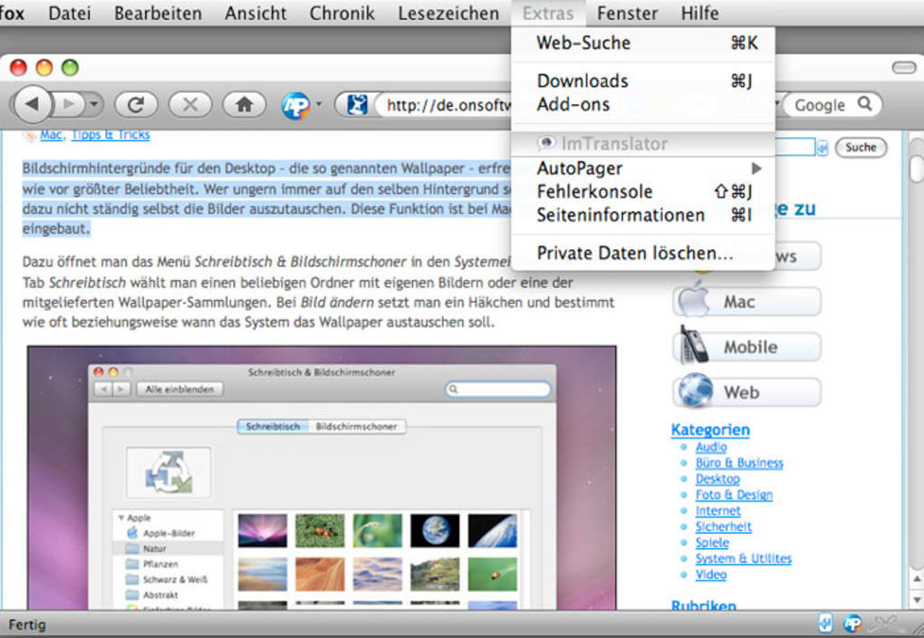 download the new for mac ImTranslator 16.50