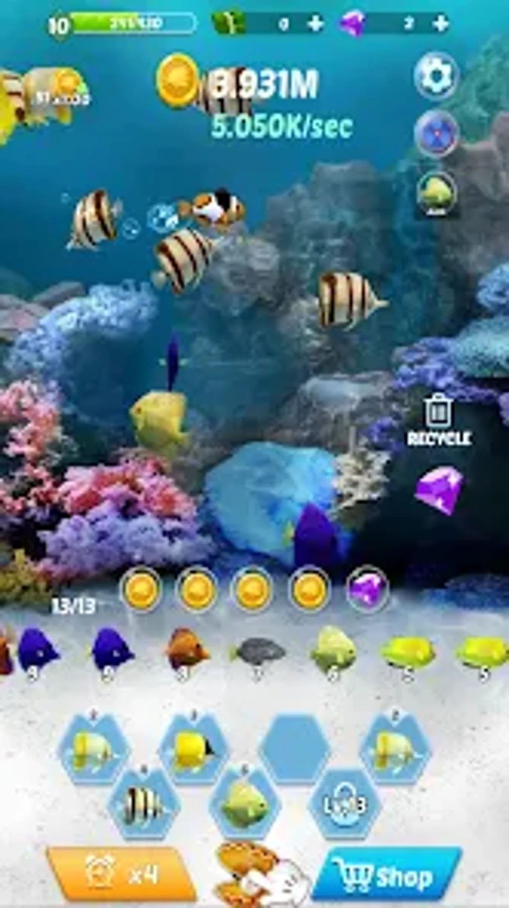 Fish Paradise для Android — Скачать