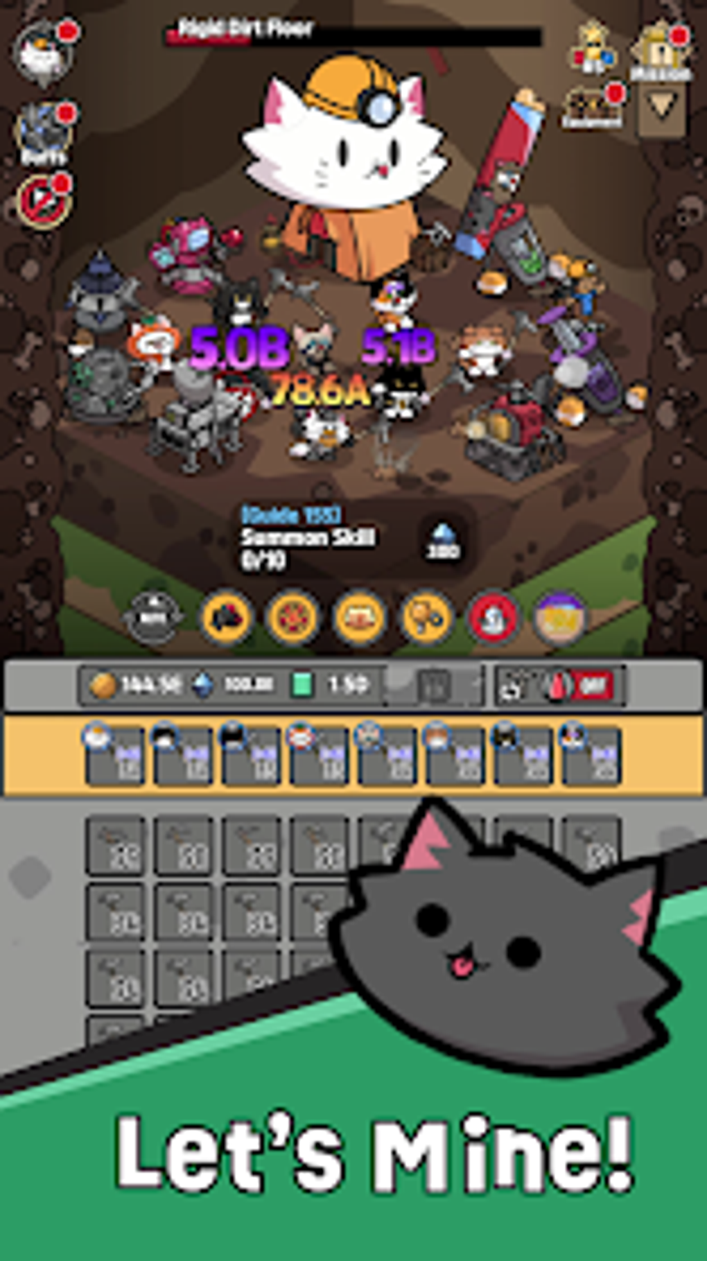 Cat Mine: Galaxy Adventure для Android — Скачать