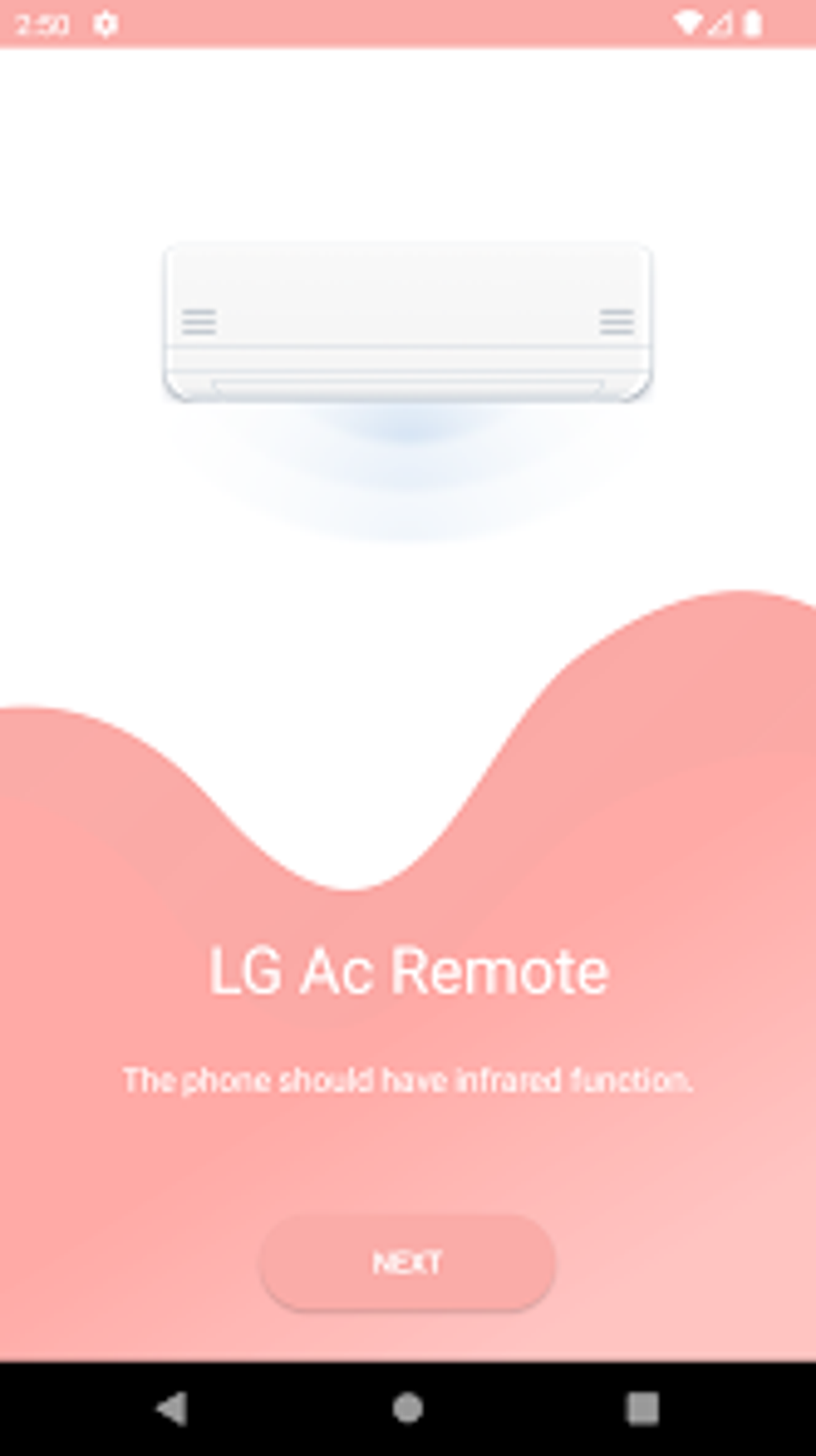 Remote For LG AC для Android — Скачать