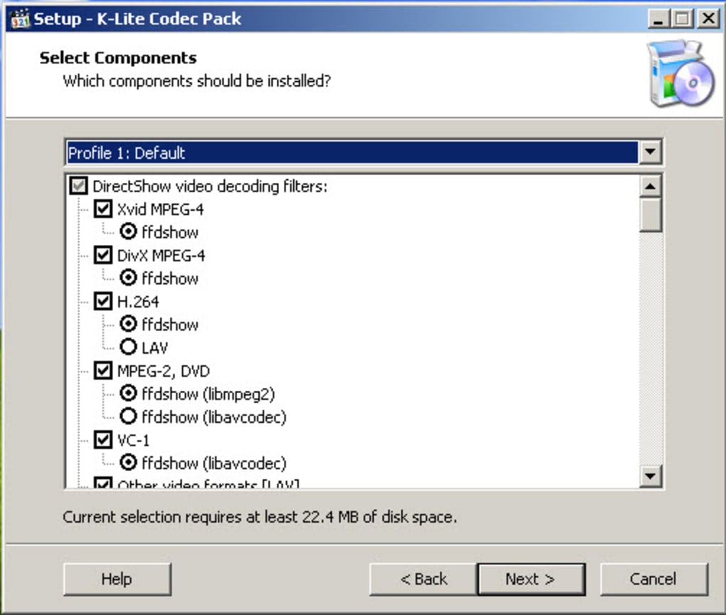 downloading K-Lite Codec Pack 17.9.6
