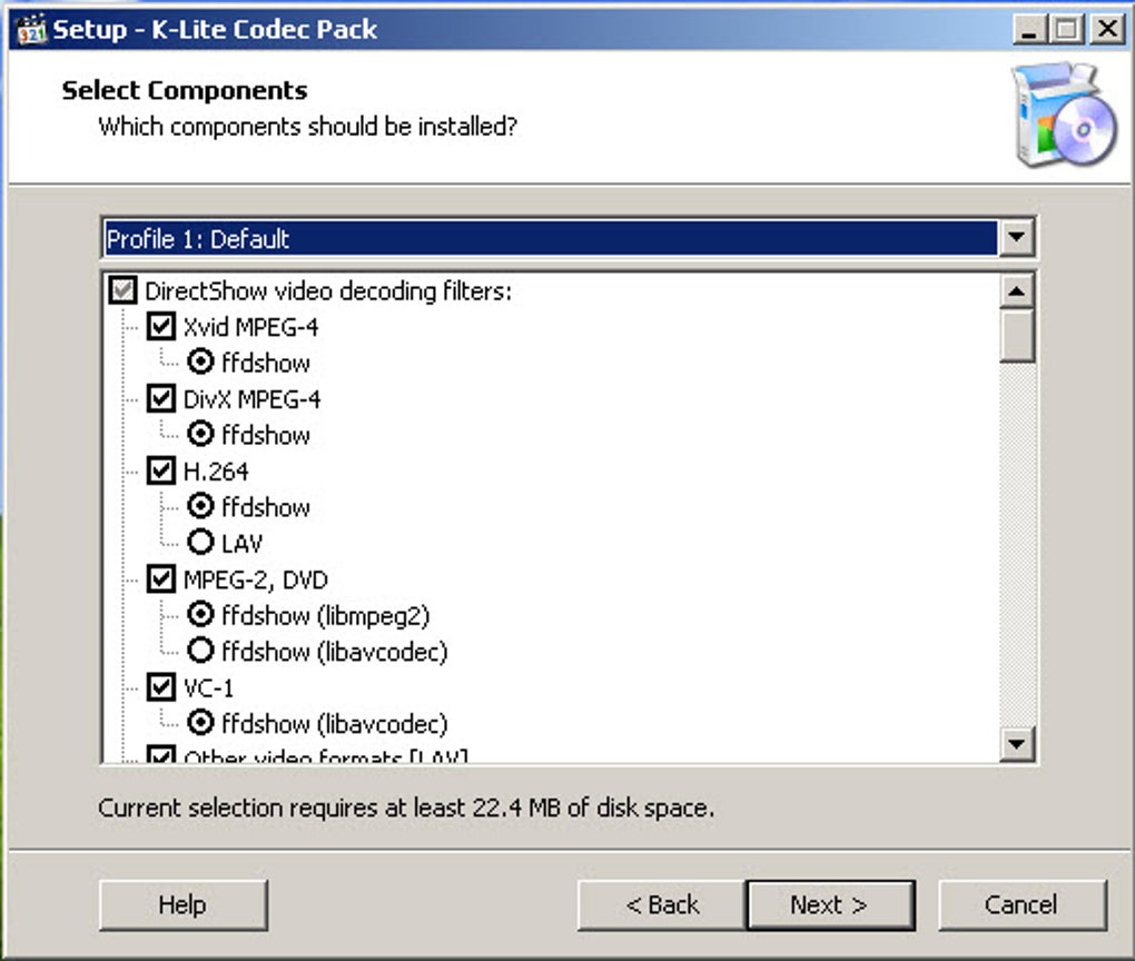 klite codec pack