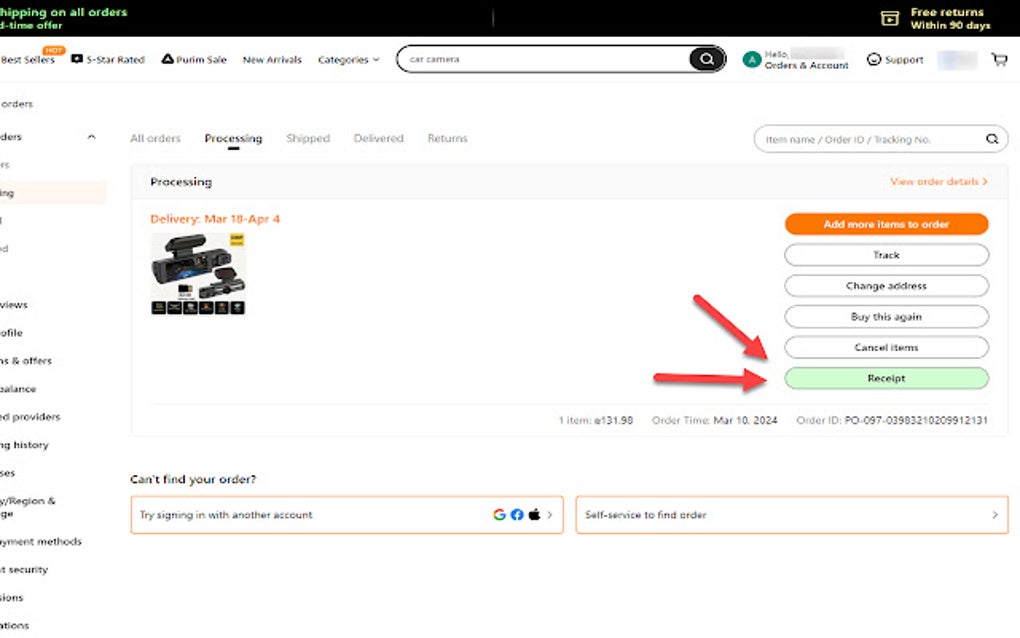 Temu invoice receipt para google chrome extensi n descargar