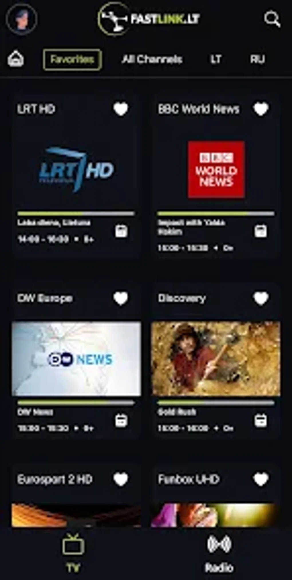 Fastlink TV для Android — Скачать