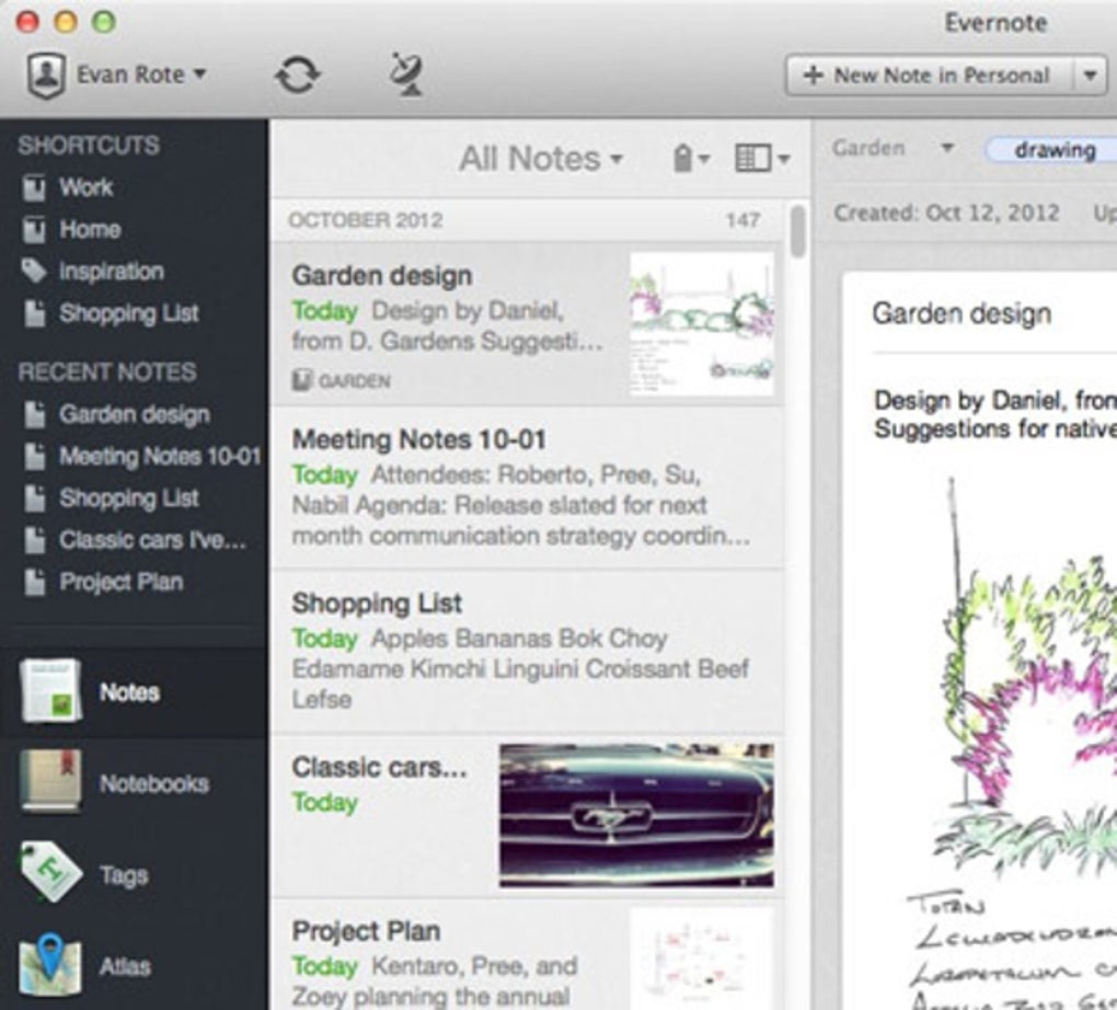 evernote for mac review