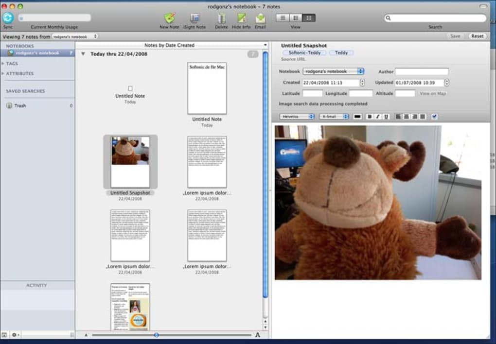 download old version of evernote for mac