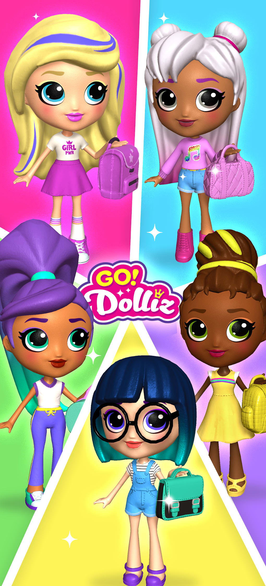 Baixe e jogue Go! Dolliz: Vestir Boneca 3D no PC e Mac (emulador)
