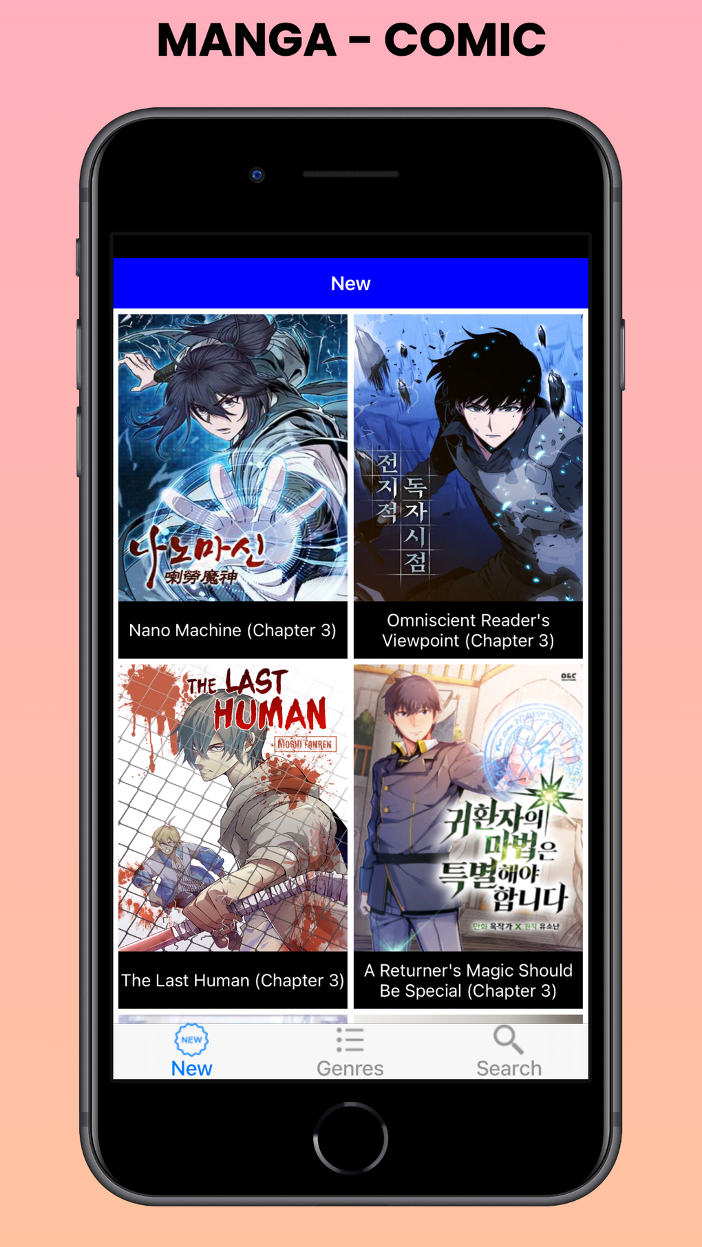 Manga Reader Comics Novels for iPhone Download