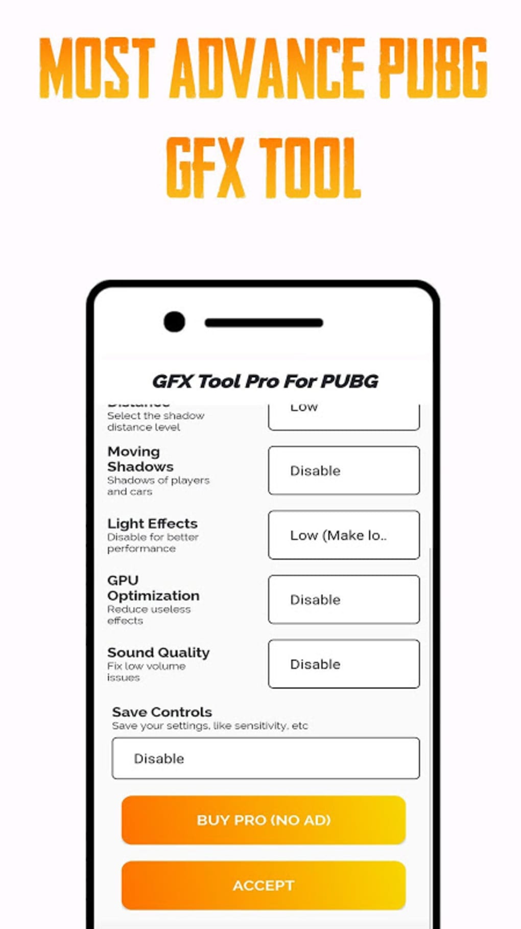 Gfx tool for pubg последняя версия фото 11