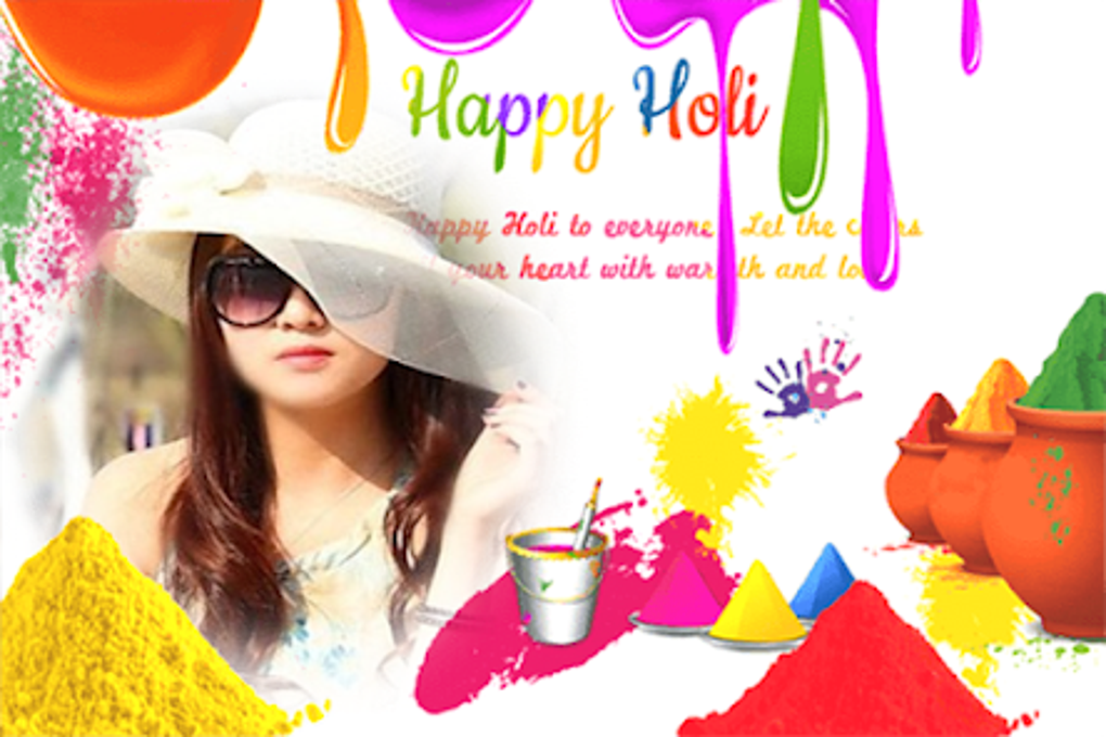 holi apps photo frame