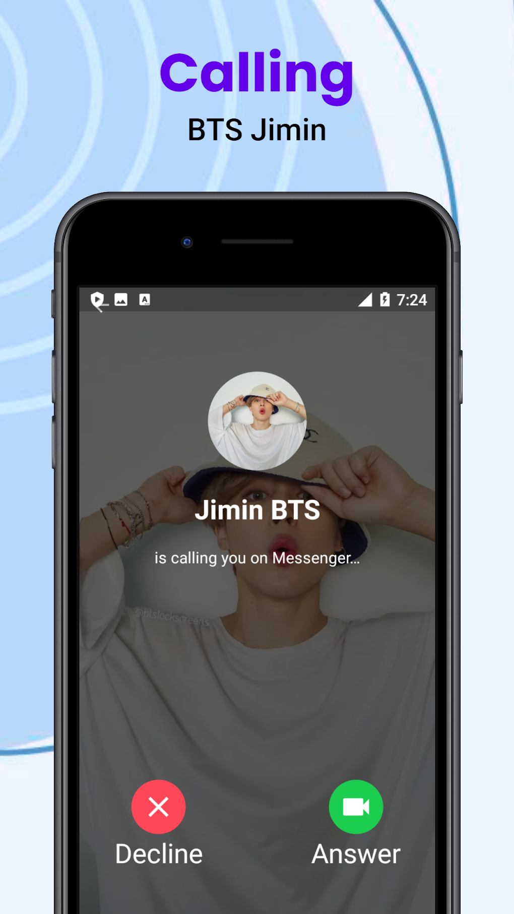 BTS Jimin Calling You для Android — Скачать