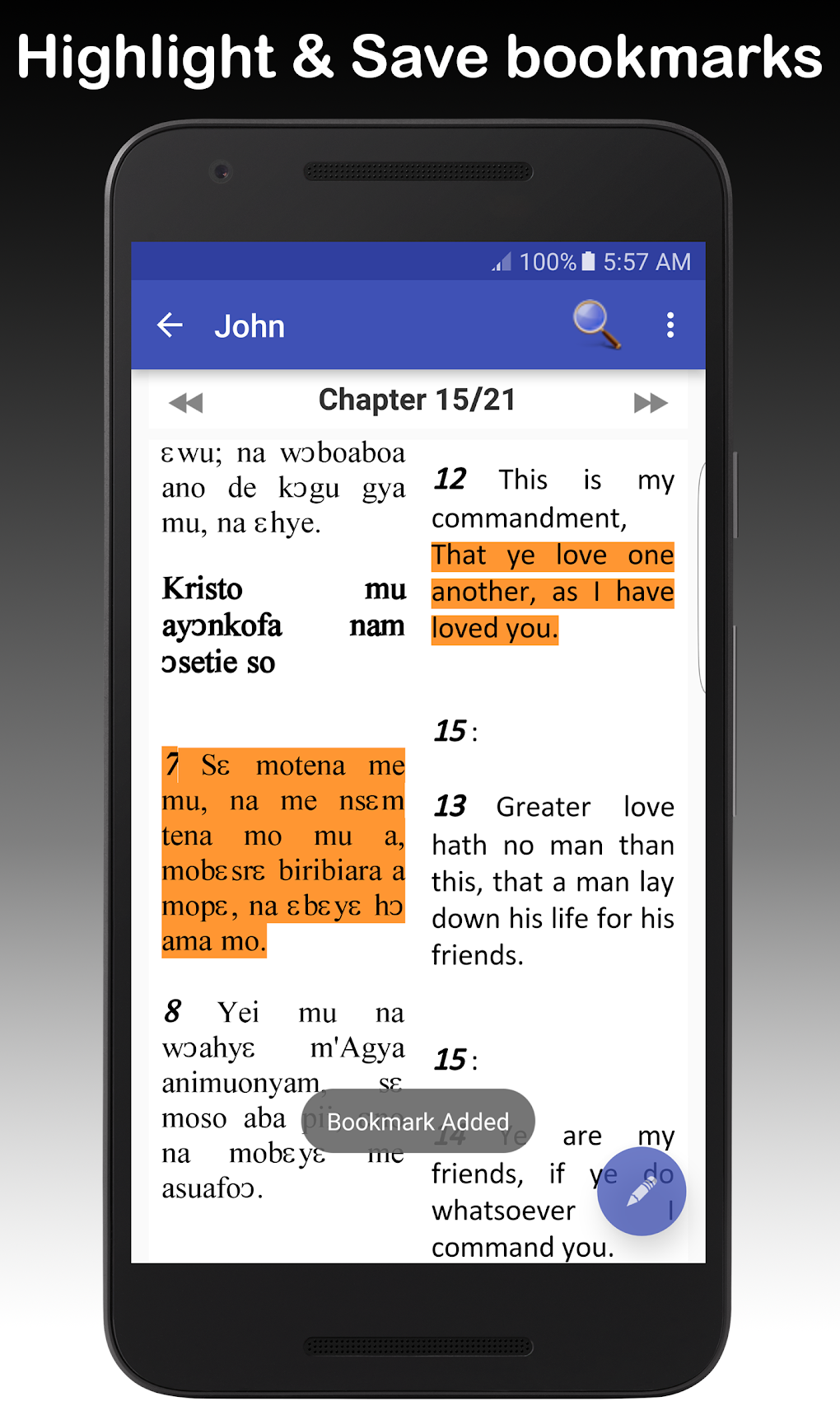 Android Için Bible NIV KJV - İndir