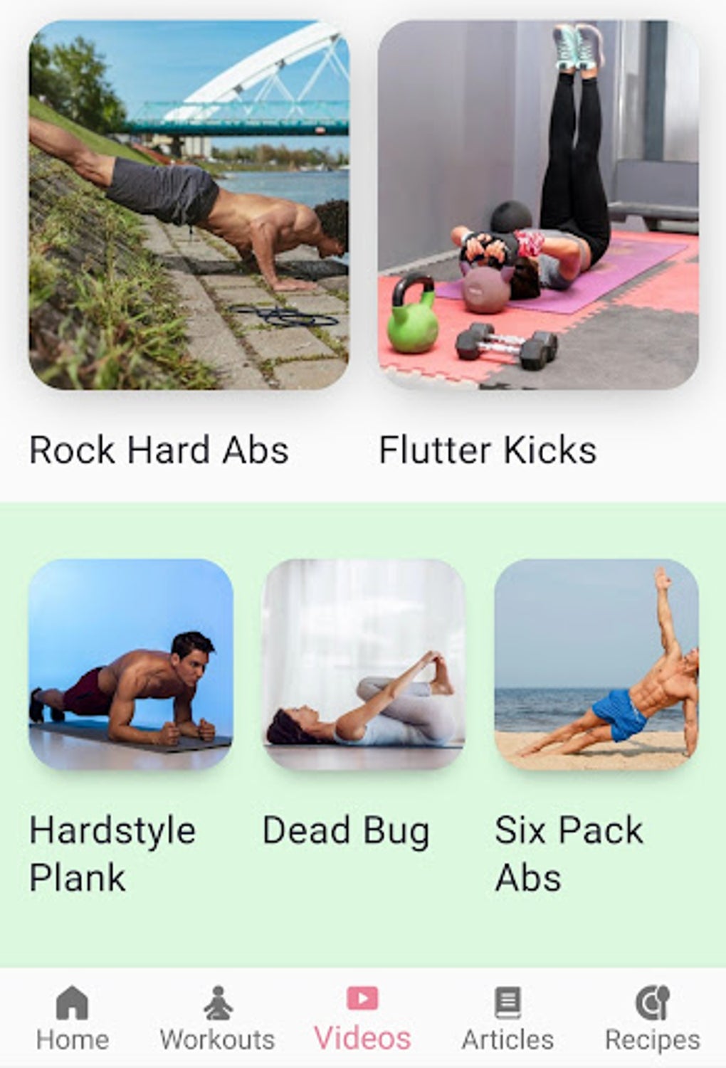 Six Pack Abs Workout At Home لنظام Android تنزيل