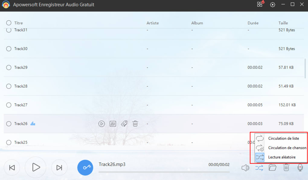 apowersoft enregistreur audio gratuit