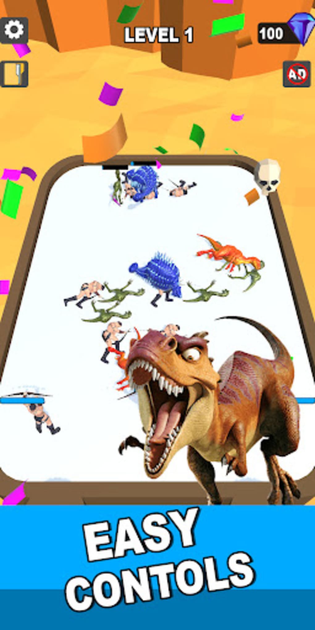 Download Dinosaur Run 3D android on PC