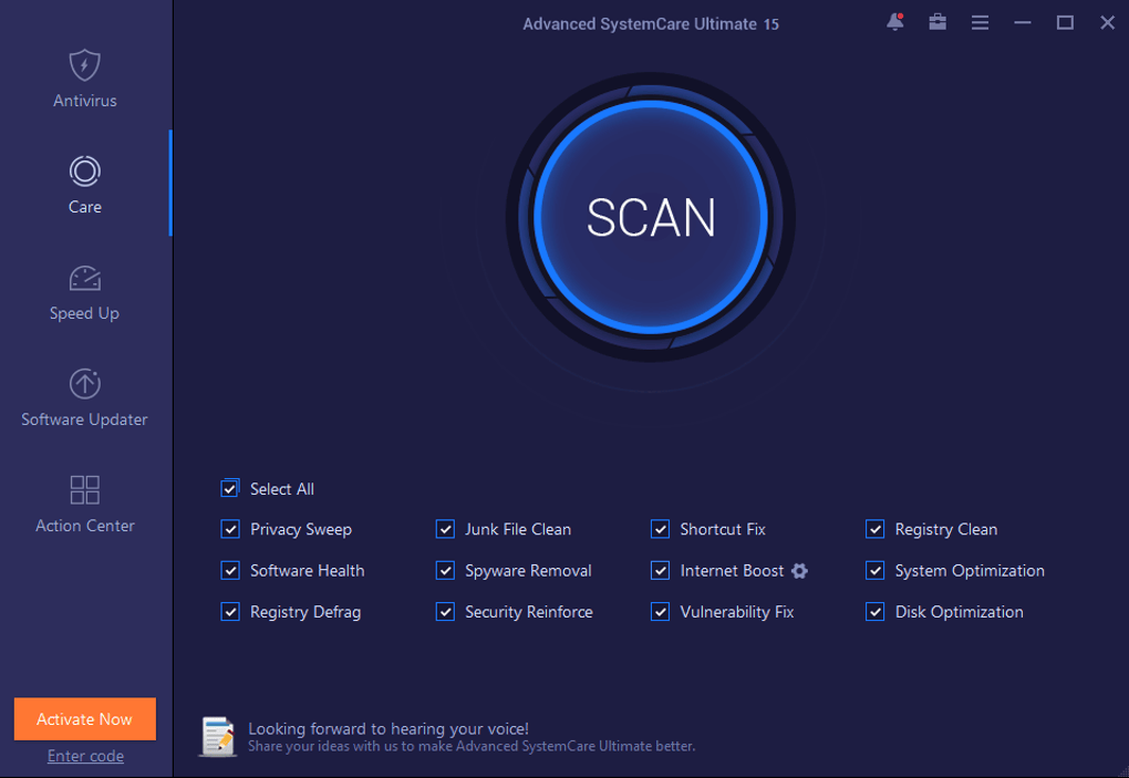 advanced systemcare software