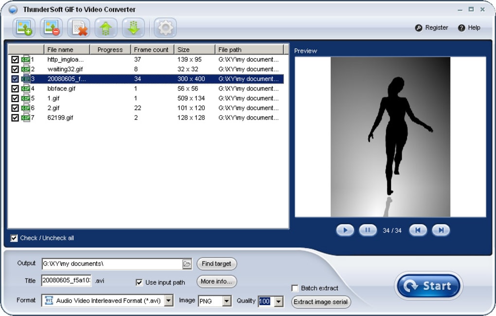 ThunderSoft GIF to Video Converter 4.5.1 for windows download