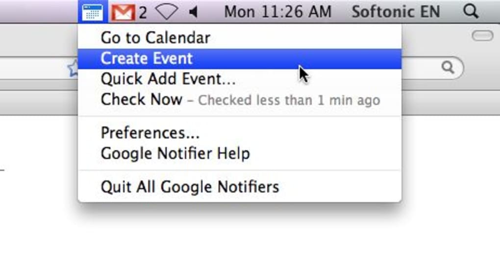 Google notifier for mac