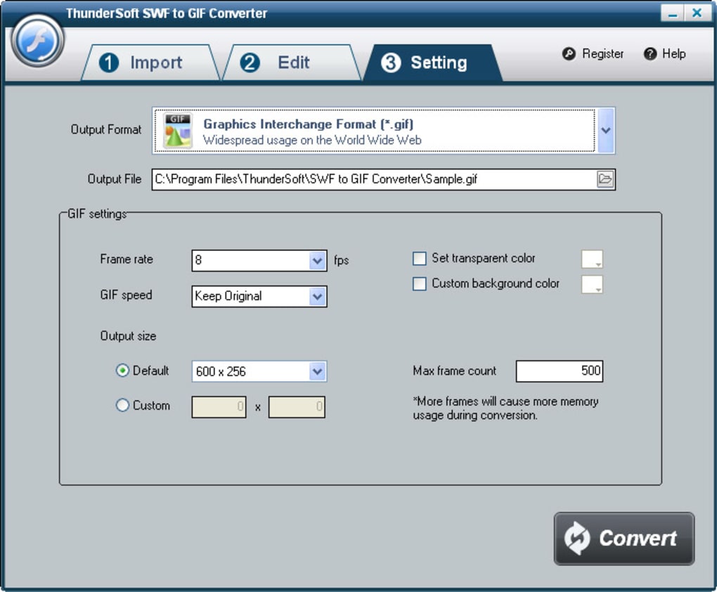 instaling ThunderSoft GIF to Video Converter 4.5.1