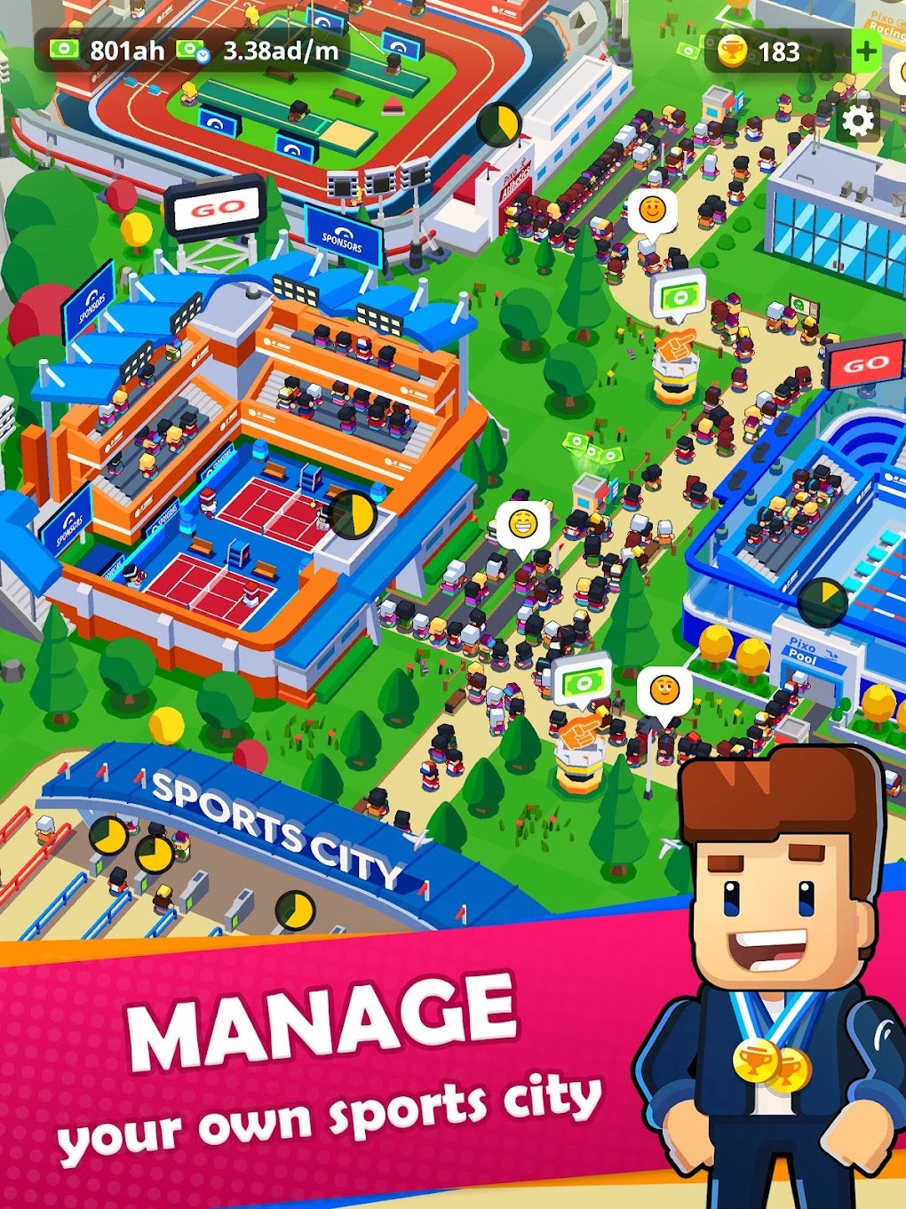 Sports City Tycoon: Idle Game for Android - Download