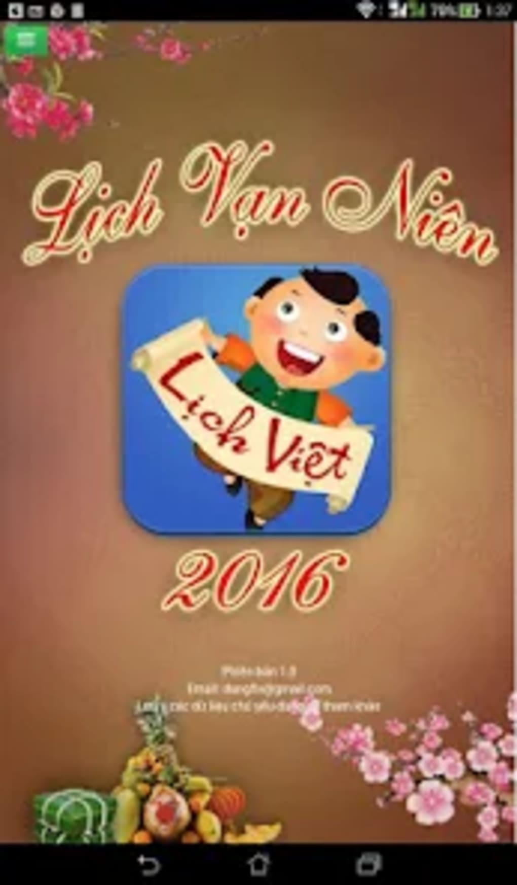 Lich Van Nien 2016 Lich Viet For Android Download