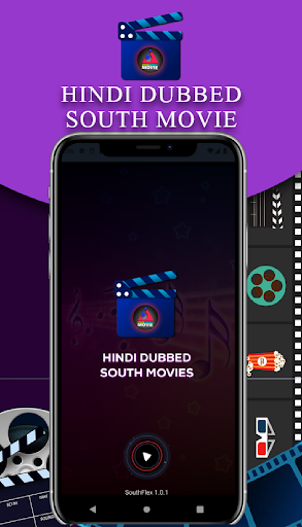 Hindi Dubbed South Movie App для Android — Скачать