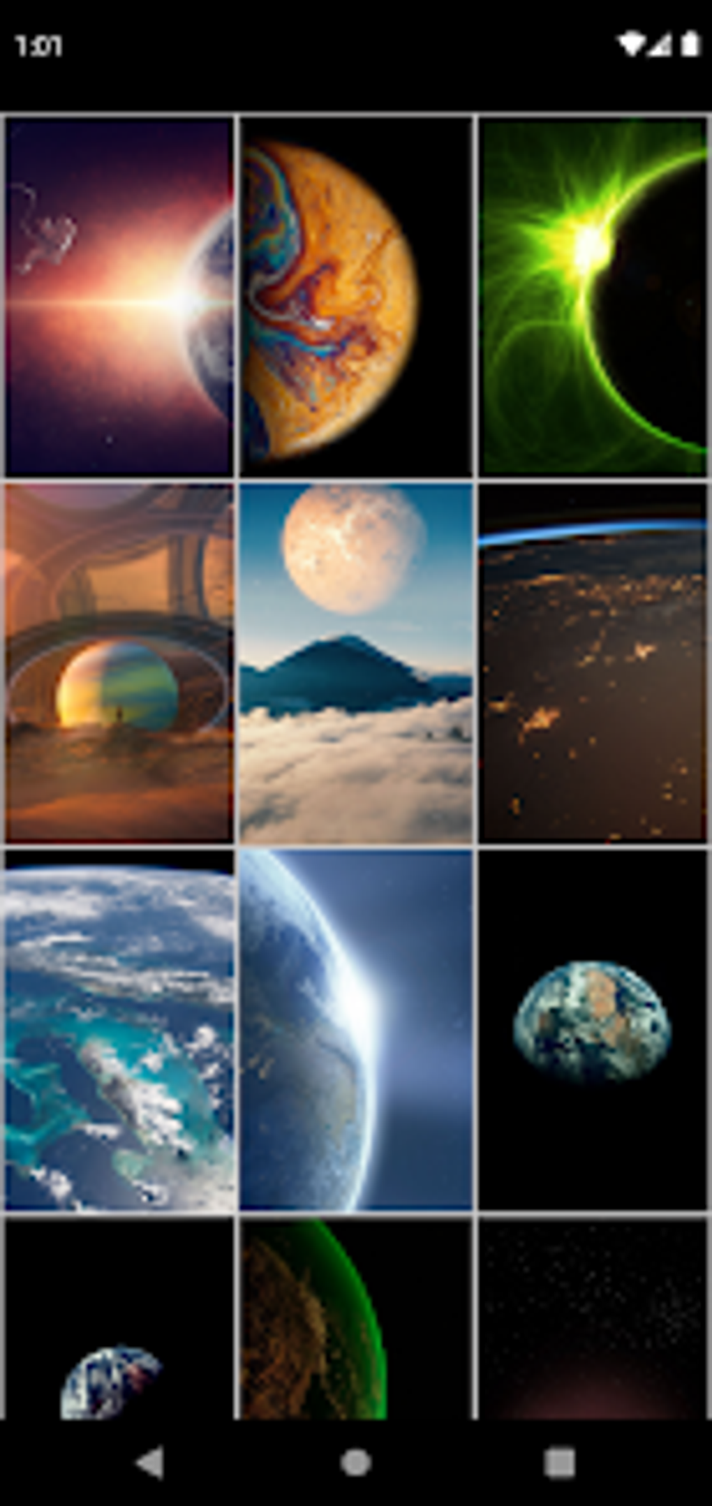 Planets Wallpapers для Android — Скачать